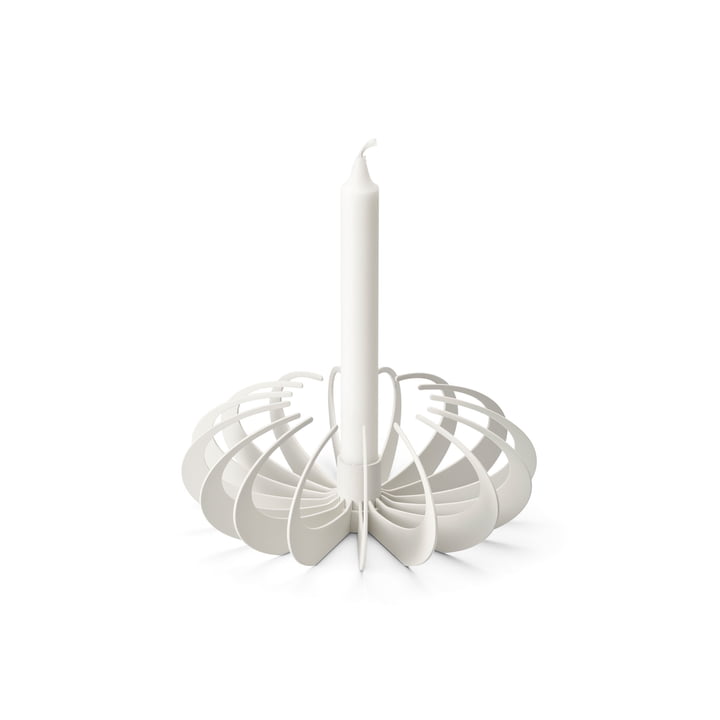 Shadow Kerzenhalter von Design House Stockholm in weiß