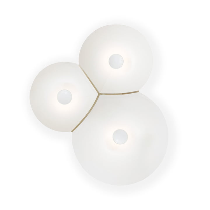 Bulbullia LED Wandleuchte von Luceplan in weiß small