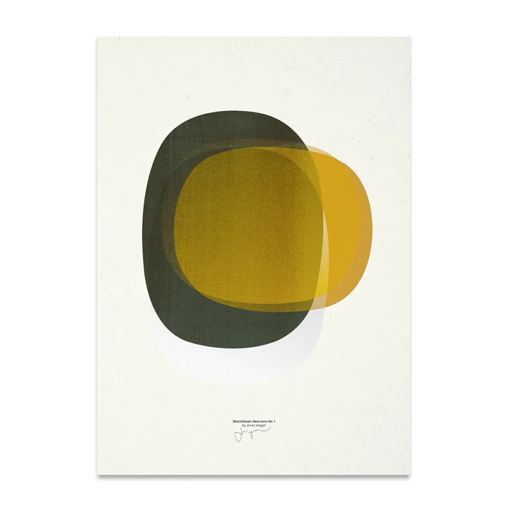 Sketchbook Abstracts 01 50 x 70 cm von Paper Collective