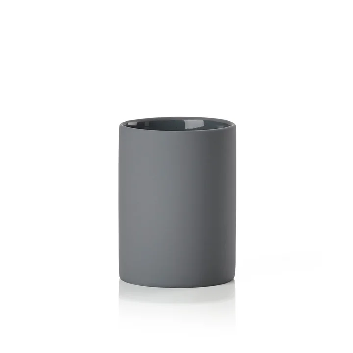Karma Zahnputzbecher von Zone Denmark in grau