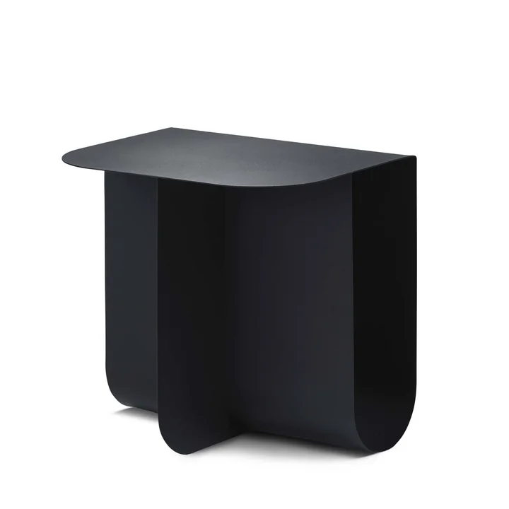 Mass Beistelltisch, schwarz von Northern