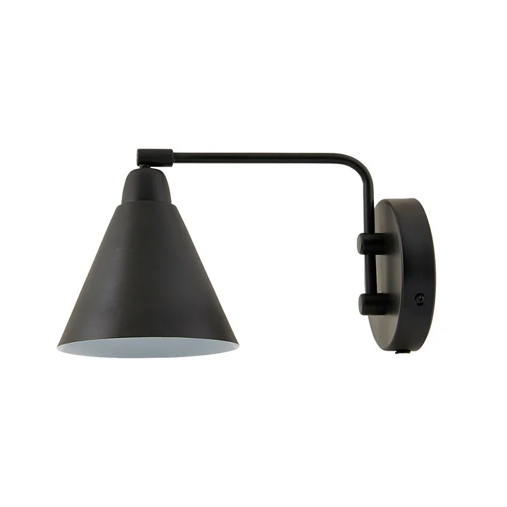 Game Wandleuchte L 30 cm von House Doctor in schwarz