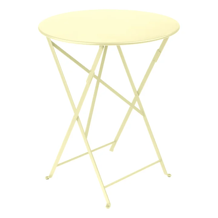 Bistro Klapptisch Ø 60 cm, zitronensorbet von Fermob