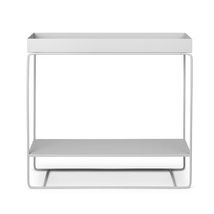 Plant Box mit 2 Ebenen, hellgrau von Ferm Living
