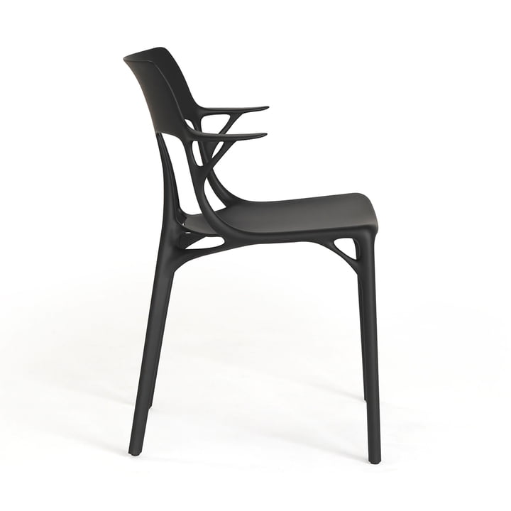 AI Stuhl von Kartell in schwarz