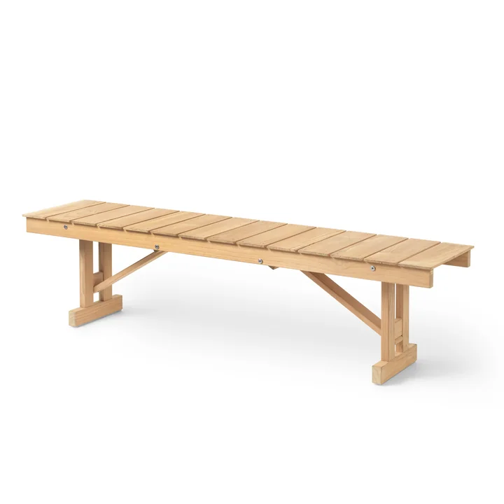 BM1871 Bank 44 x 170 cm von Carl Hansen in Teak unbehandelt