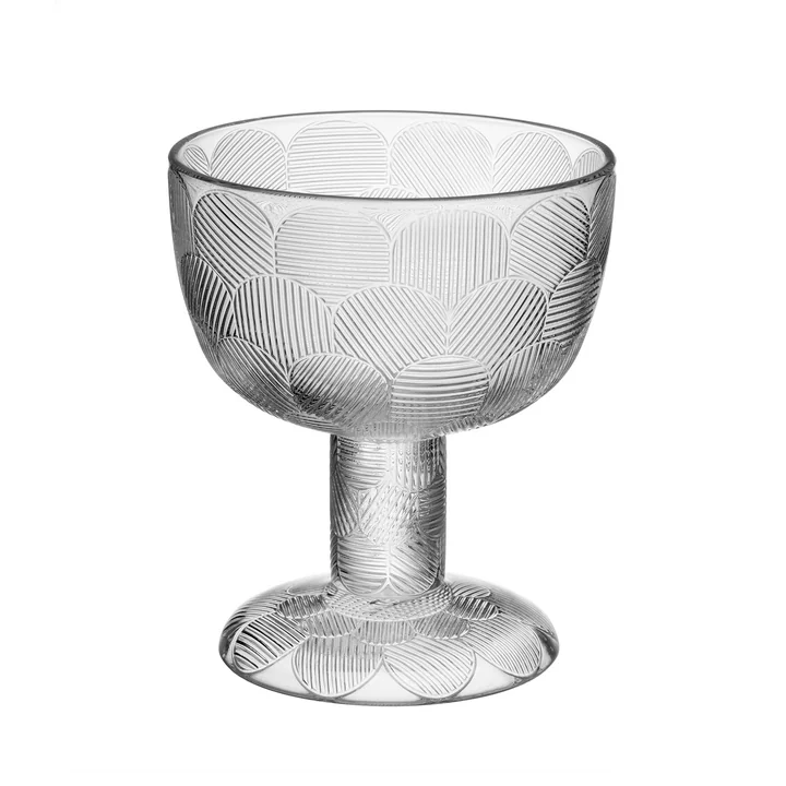 Miranda Schale auf Fuß 145 mm von Iittala in klar