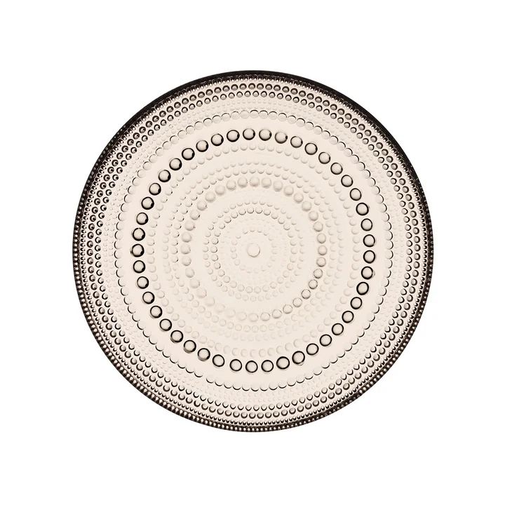 Kastehelmi Teller Ø 17 cm von Iittala in leinen