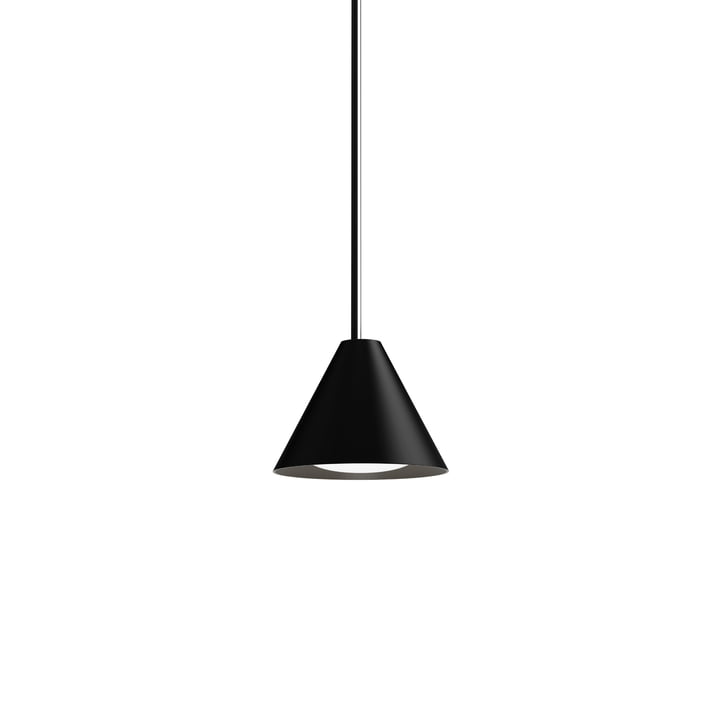 Keglen LED-Pendelleuchte Ø 175 mm von Louis Poulsen in schwarz