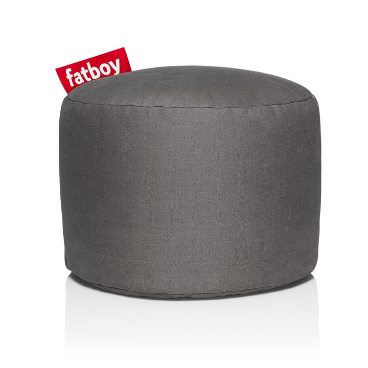 Point Stonewashed Sitzhocker von Fatboy in taupe