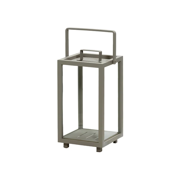 Lighthouse Laterne von Cane-line in taupe