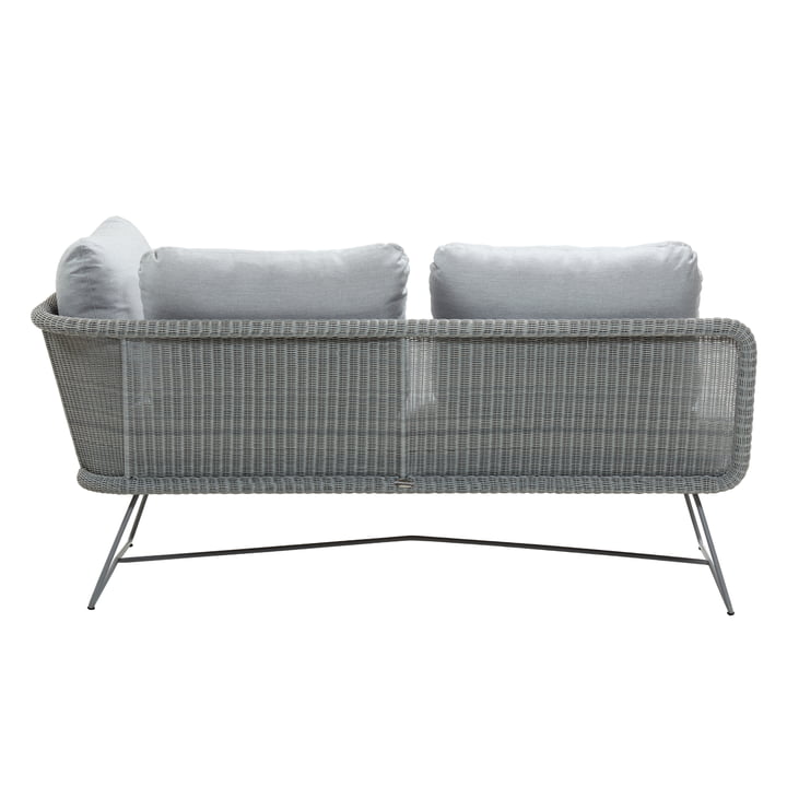 Horizon Modulsofa 2-Sitzer links, hellgrau von Cane-line 