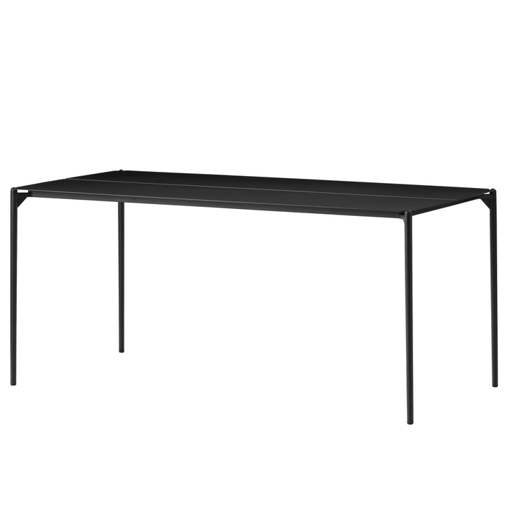 Novo Tisch 160 x 80 cm von AYTM in schwarz