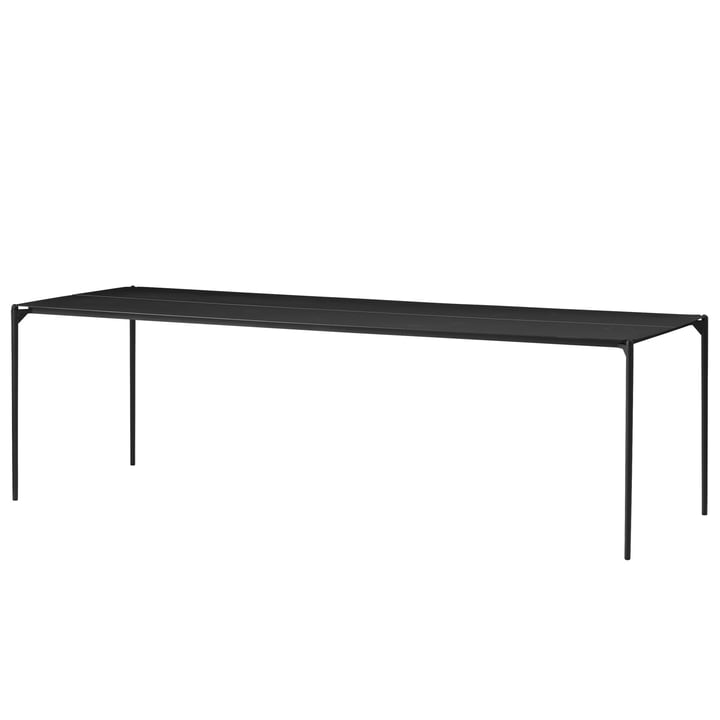 Novo Tisch 240 x 90 cm von AYTM in schwarz