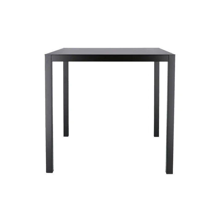 Aria Tisch 80 x 80 cm von Fiam in schwarz