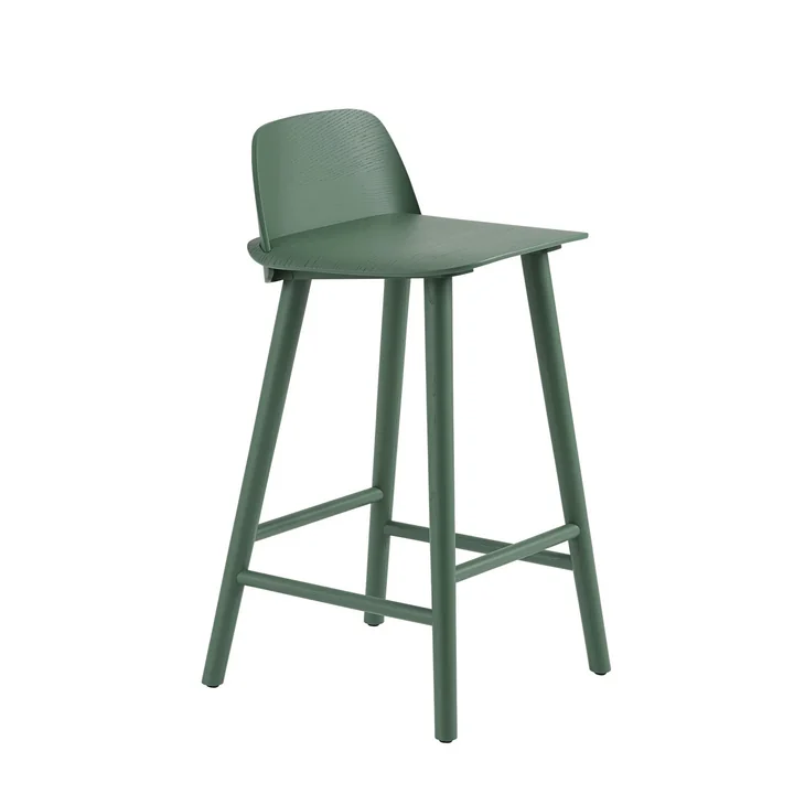 Nerd Barhocker H 65 cm von Muuto in grün