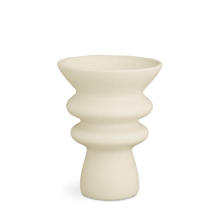 Kontur Vase H 20 cm von Kähler Design in weiß