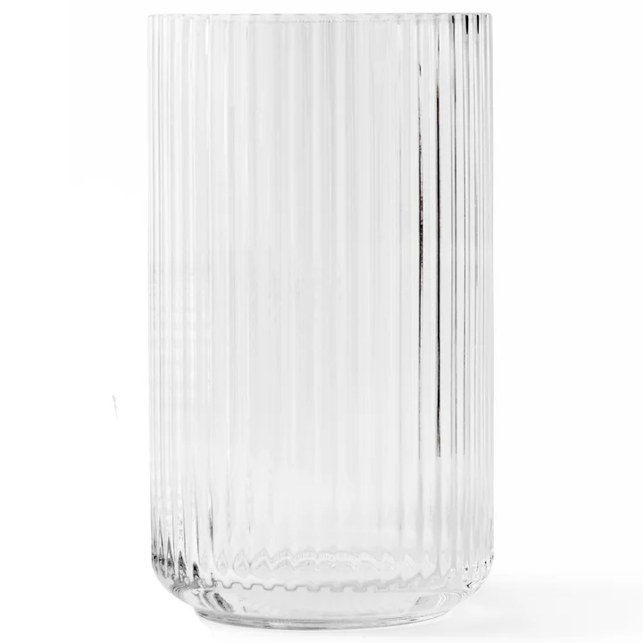 Glasvase H 38 cm von Lyngby Porcelæn in transparent