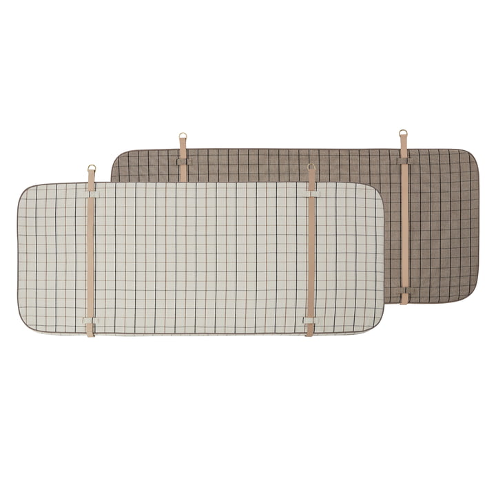 Grid Bett Kopfteil 180 cm von OYOY in beige