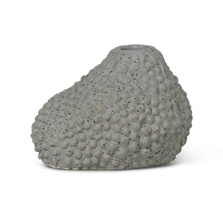 Vulca Vase von ferm Living in grey dots