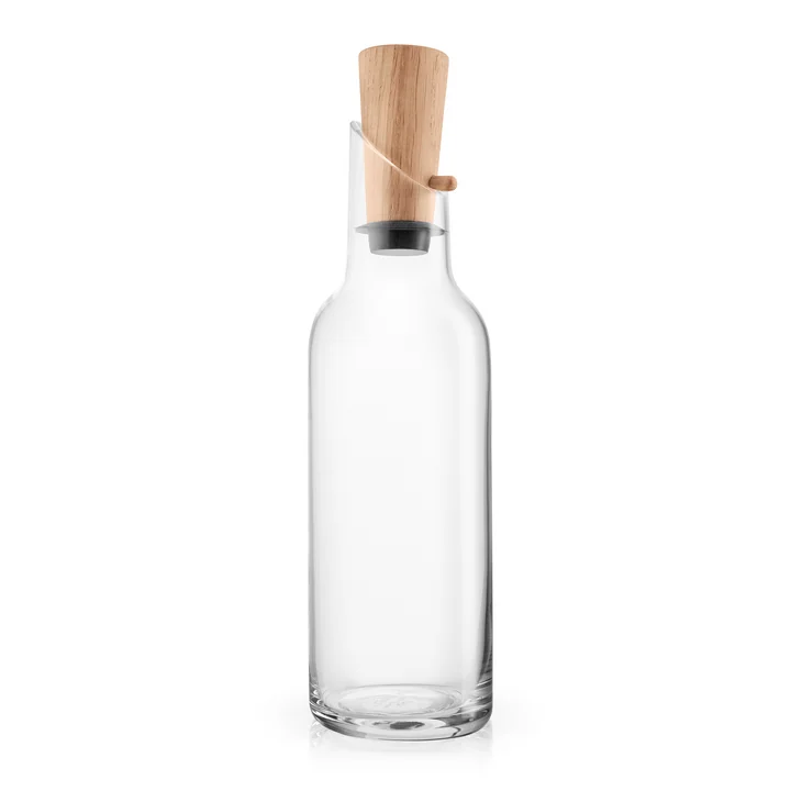 Glaskaraffe mit Holzstopfen 1 l von Eva Solo in Eiche / klar