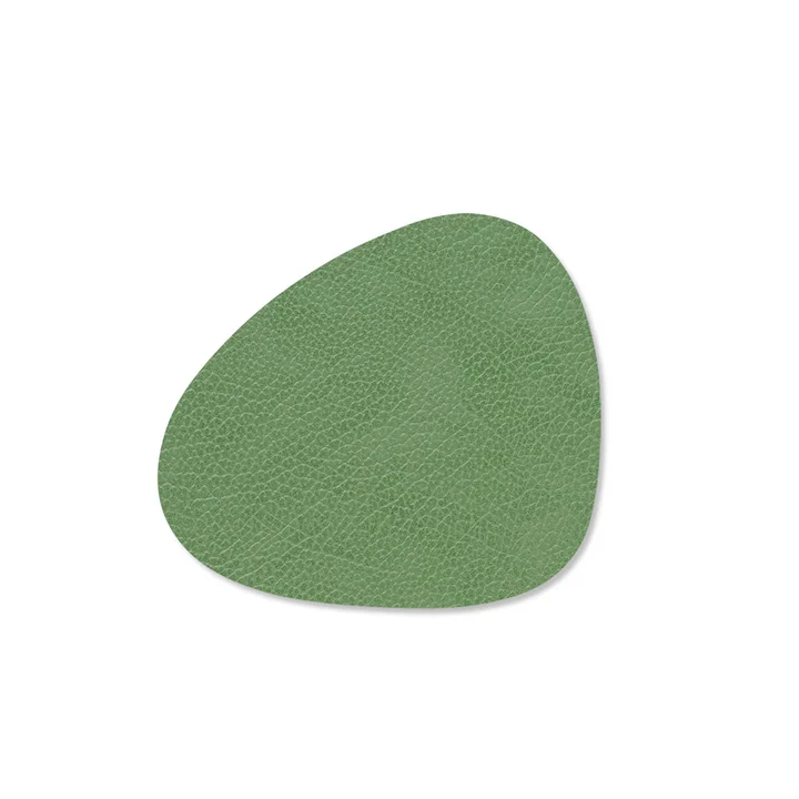 Glasuntersetzer Curve, Hippo forest green von Lind DNA