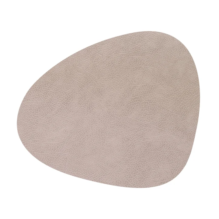 Tischset Curve L, Hippo warm grey von Lind DNA