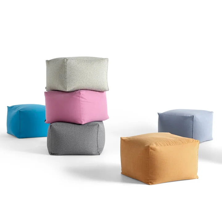Varer Pouf von HAY in verschiedenen Farben