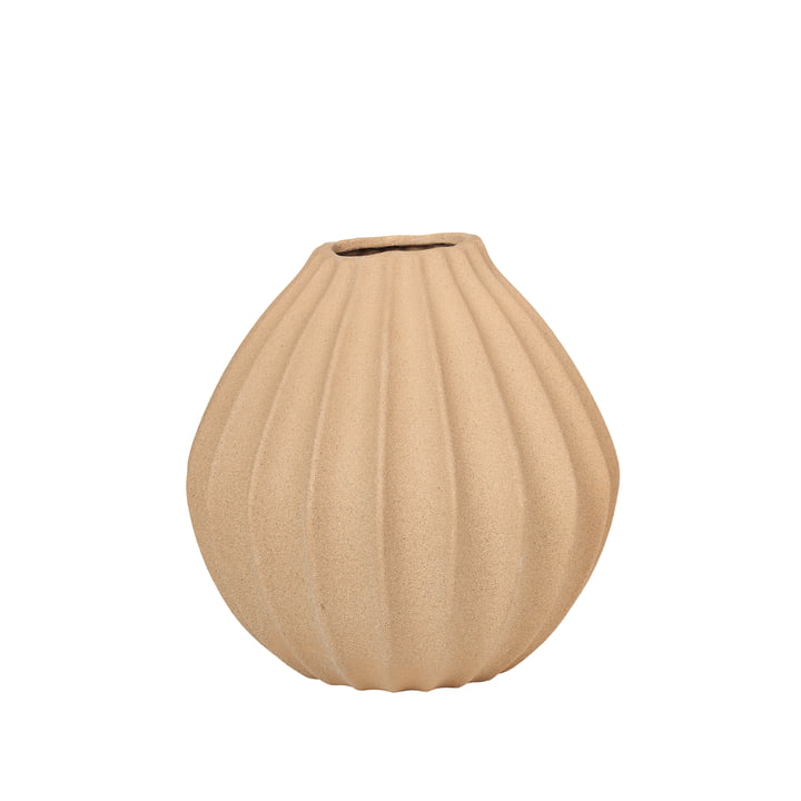 Wide Vase, Ø 30 x H 30 cm, indian tan von Broste Copenhagen 
