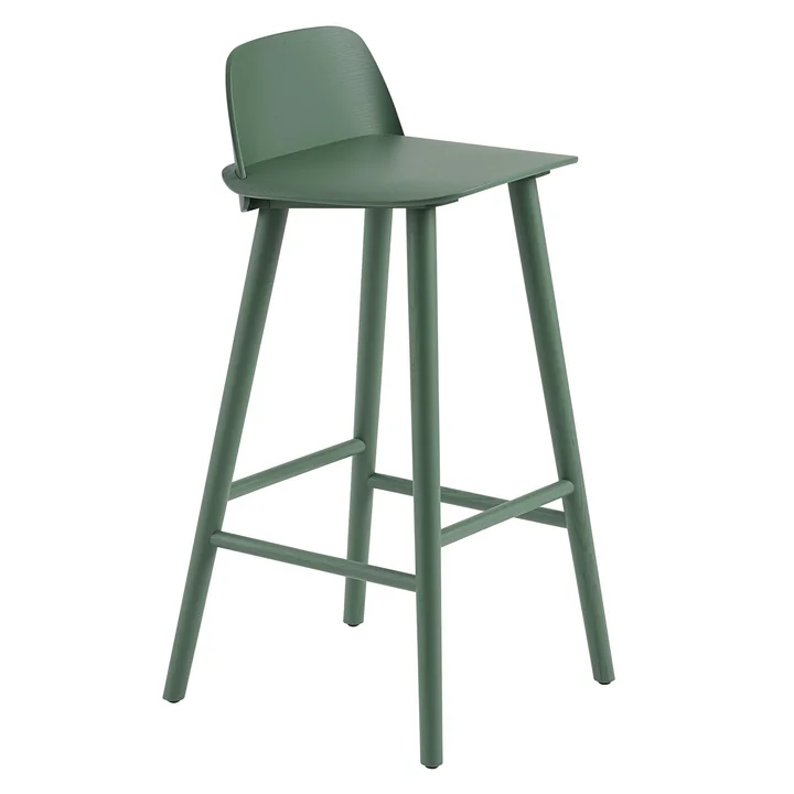 Nerd Barhocker H 75 cm von Muuto in grün