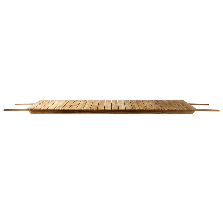M4 Erweiterung für Gartentisch M2 und M3 large 90 x 104,5 cm von FDB Møbler in Teak