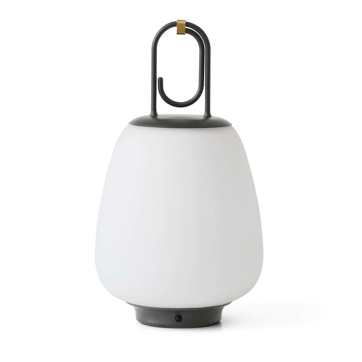 Lucca SC51 Portable Akku LED Outdoor-Leuchte von &Tradition in moss grey