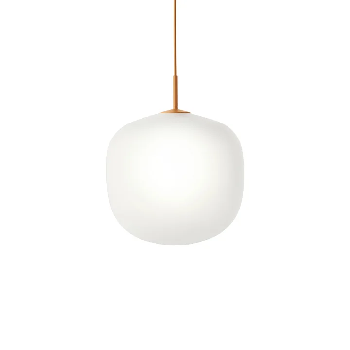 Rime Pendelleuchte Ø 37 cm, opal / orange von Muuto 