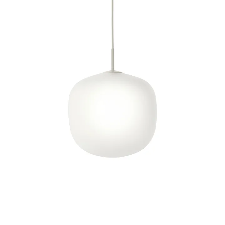 Rime Pendelleuchte Ø 37 cm, opal / grau von Muuto 