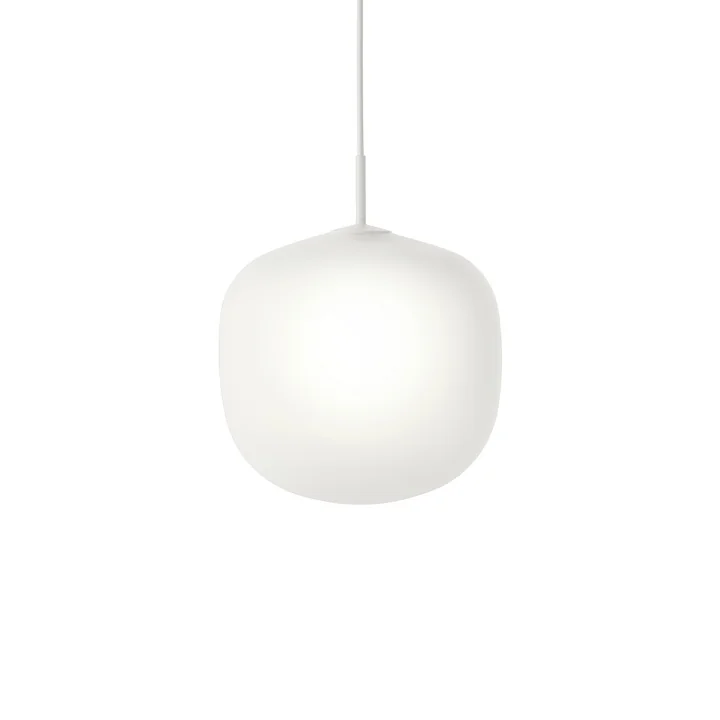 Rime Pendelleuchte Ø 37 cm, opal / weiß von Muuto 