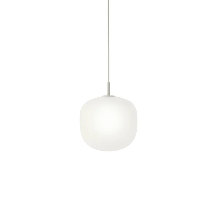 Rime Pendelleuchte Ø 25 cm, opal / grau von Muuto 