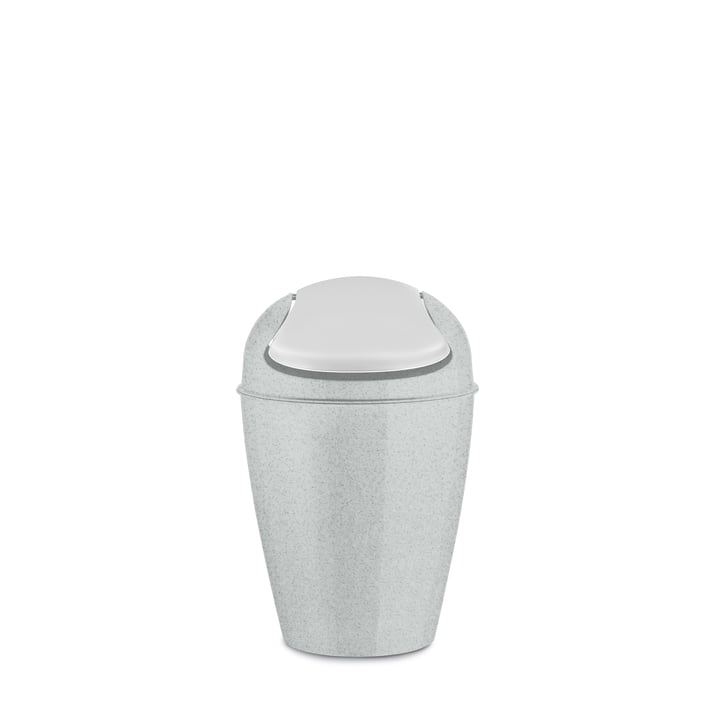 DEL S Schwingdeckeleimer 5 l von Koziol in organic grey