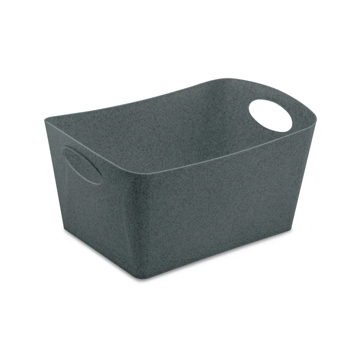 Boxxx M Aufbewahrungsbox von Koziol in organic deep grey