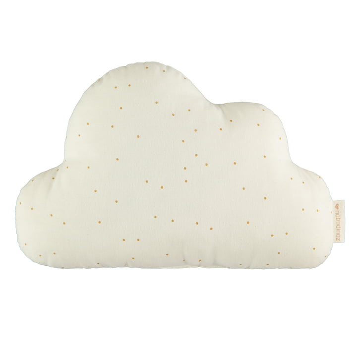 Cloud Kissen, 24 x 38 cm, honey sweet dots / natur von Nobodinoz 