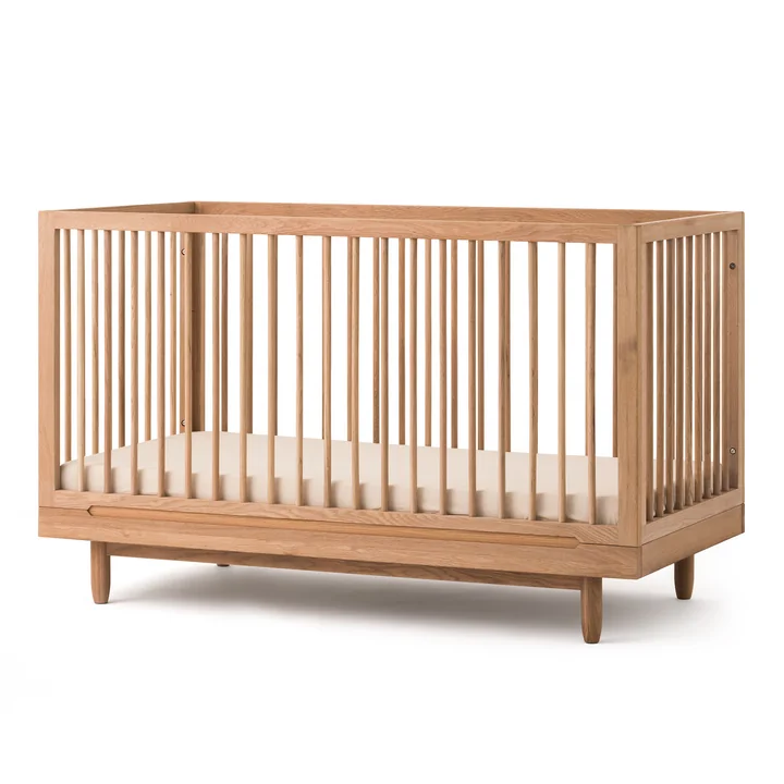 Pure Babybett, 70 x 140 cm, Eiche von Nobodinoz