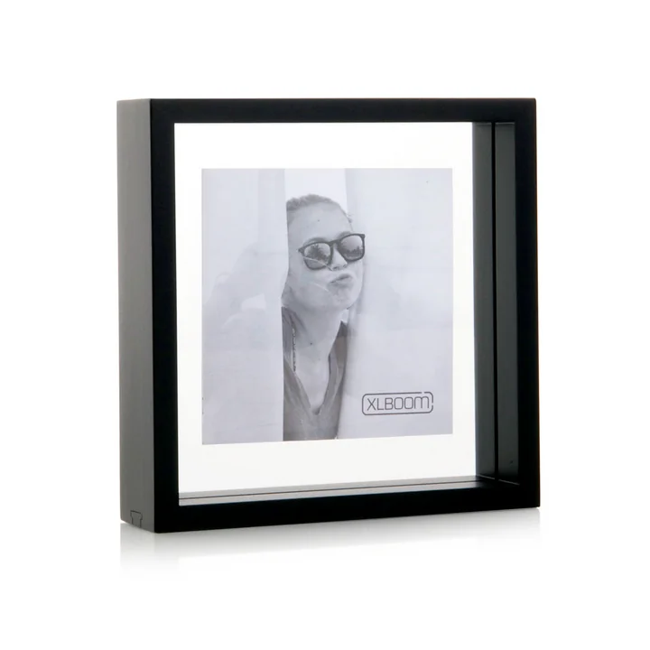 Square Floating Box Bilderrahmen 20 x 20 cm, coffee bean von XLBoom