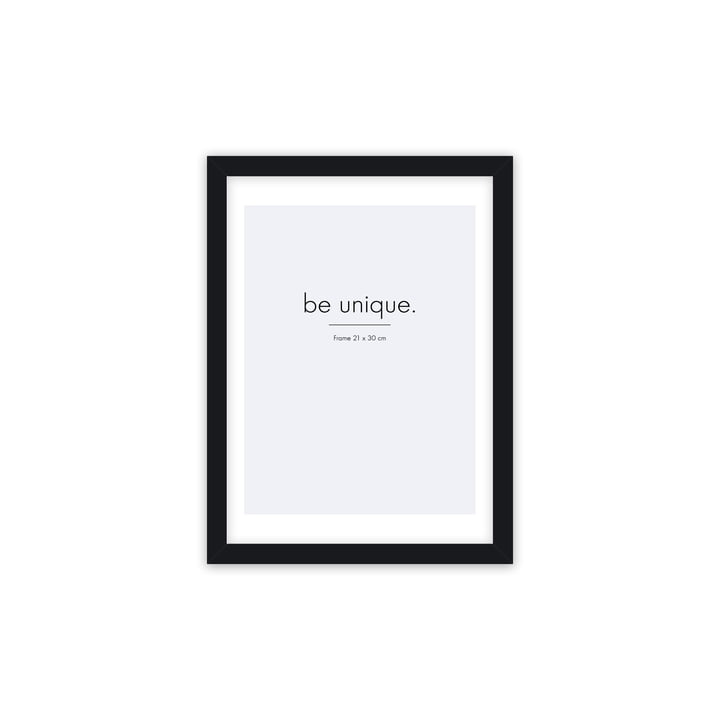 Floating Bilderrahmen 21 x 30 cm, schwarz von Collection