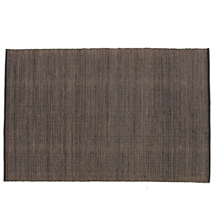 Tatami Teppich, 200 x 300 cm, schwarz von nanimarquina.