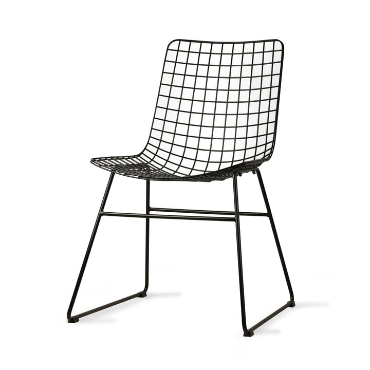 Wire Chair, schwarz von HKliving
