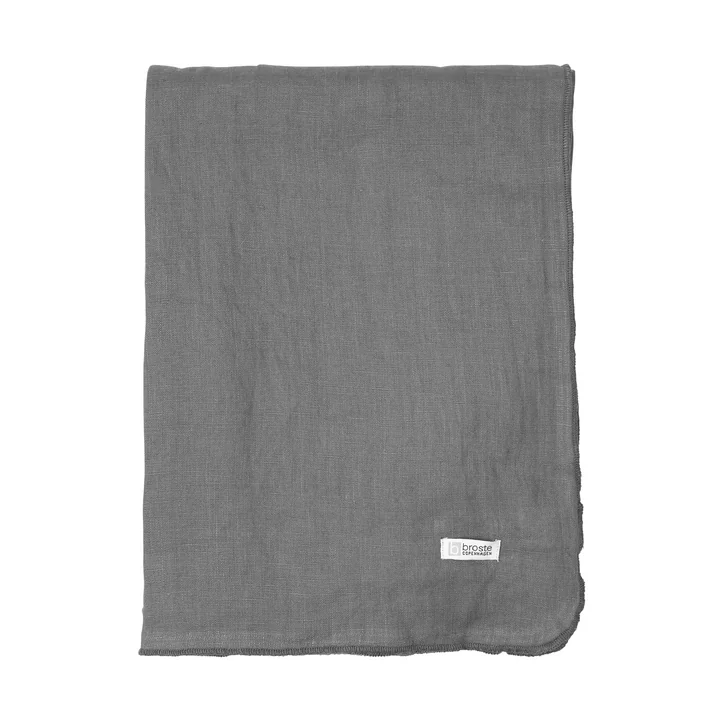 Gracie Tischdecke, 160 x 200 cm, dark shadow von Broste Copenhagen 