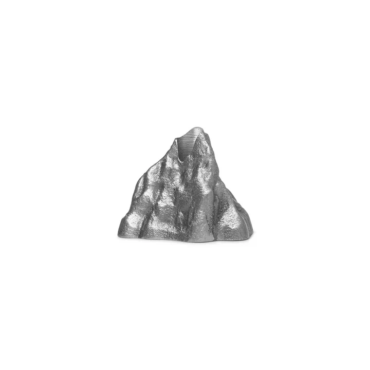 Stone Kerzenhalter small, Aluminium von Ferm Living