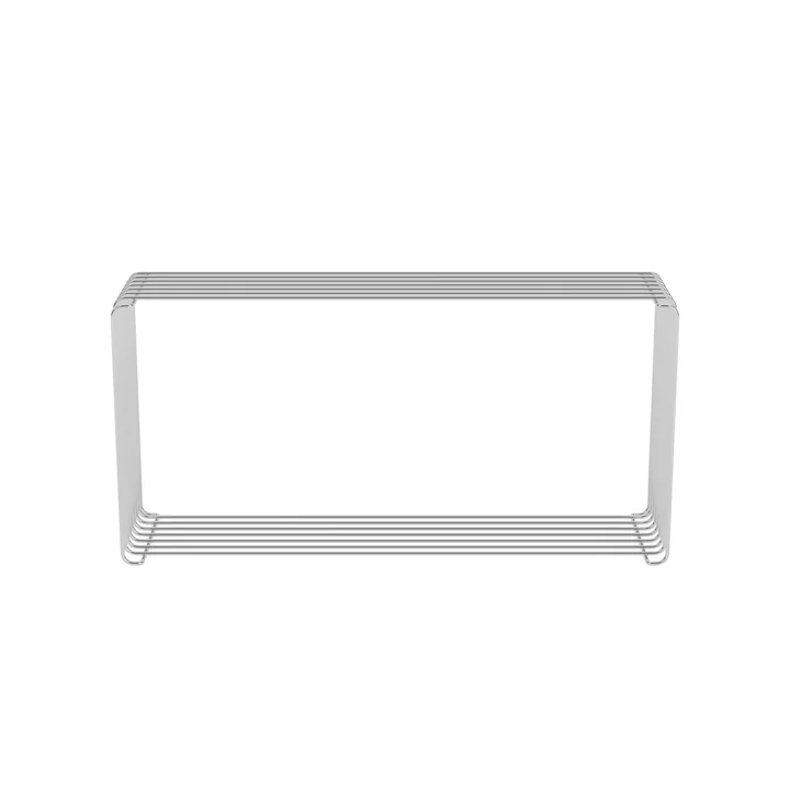 Panton Wire Extended Regal 18,8 cm, Chrom von Montana.