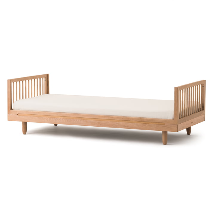 Pure Single Bett, 90 x 200 cm, Eiche von Nobodinoz