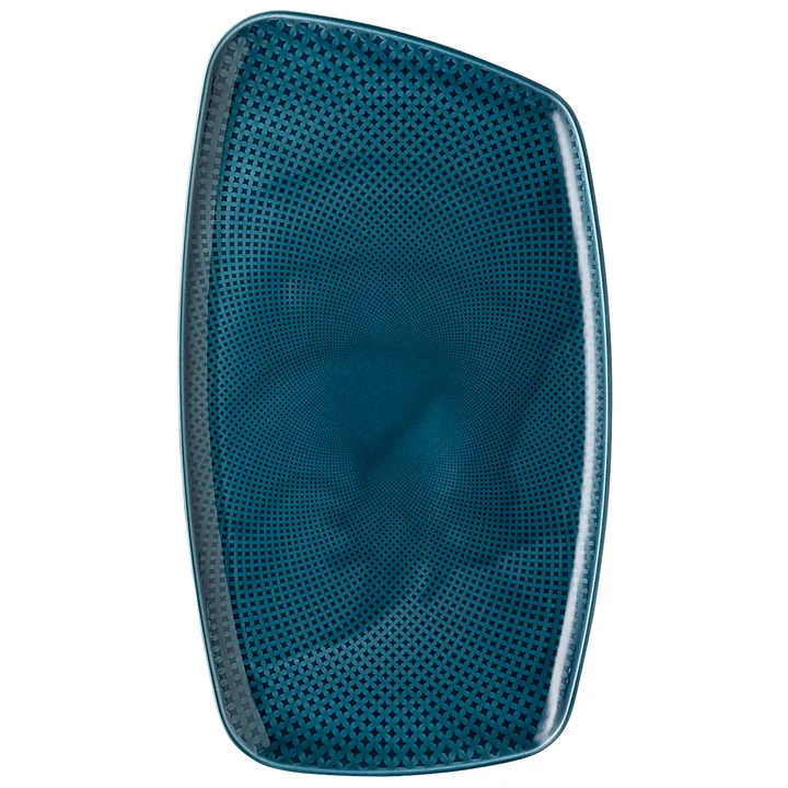  Junto Platte, 36 x 21 cm, ocean blue von Rosenthal 