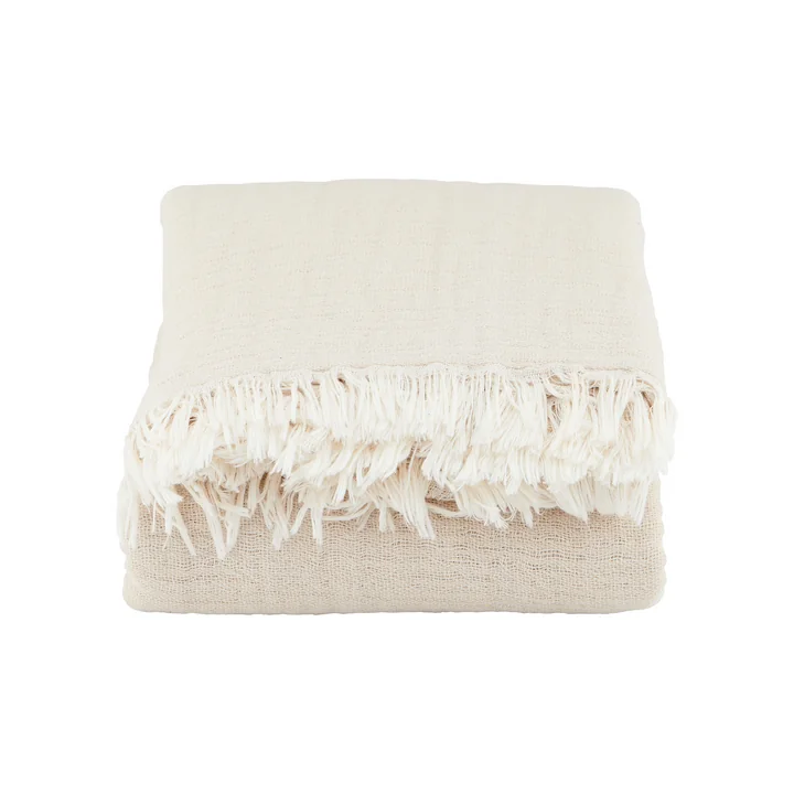 Alice Decke, 140 x 200 cm, beige von House Doctor